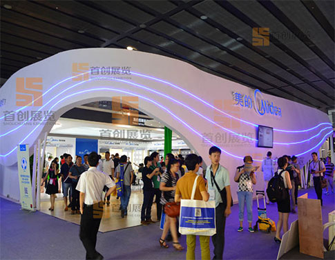 展覽設(shè)計案例：美的 照明展覽設(shè)計